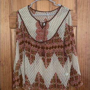BoHo long sleeve shirt